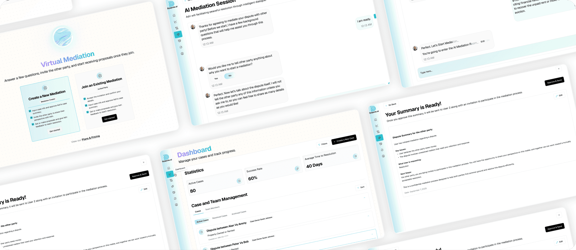 Dyspute.ai mediation platform